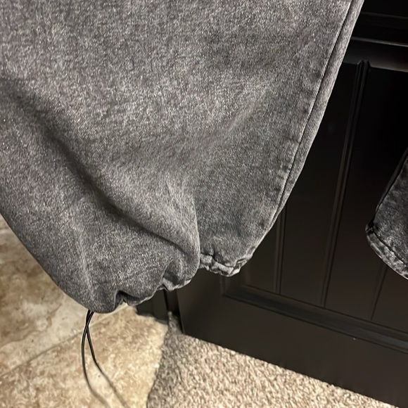 One Size Denim Overalls Harem Style - Picture 3 of 4